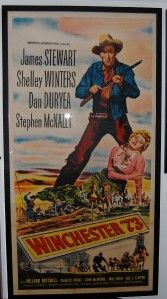 1950 Winchester 73 3 Sheet Linen Movie Poster Stewart