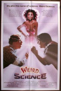 WEIRD SCIENCE 1985 1Sheet / Anthony Hall, Kelly LeBrock