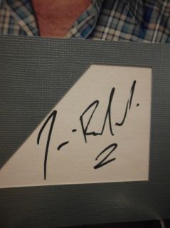 Jim Belushi Autograph According to Jim Display Signed Signature COA 
