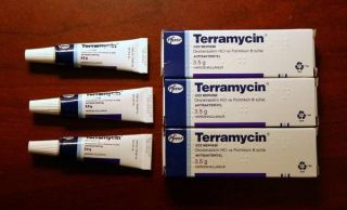 Pfizer Terramycin Antibiotic Eye Ointment Dog Cat Horse USA