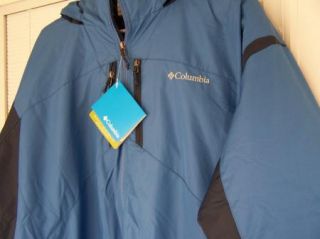Columbia Mens 3XL Antimony III Winter Blue Jacket Coat Free SHIP $150 