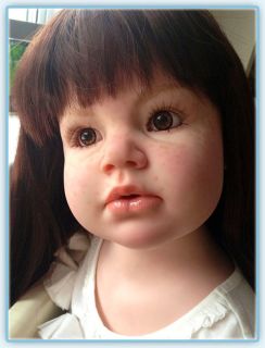 Reborn Big Girl Angelica Reva Schick Sculpt OOAK Fair Freckly 