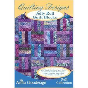 Anita Goodesign Jelly Roll Quilt Blocks Mix and Match Quilting New 