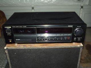 Vintage Kenwood Stereo Cassette Deck Model KX 5530