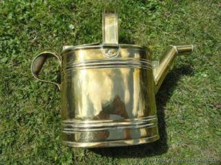 Beautiful Antique Brass Watering Can Indoor Water Can