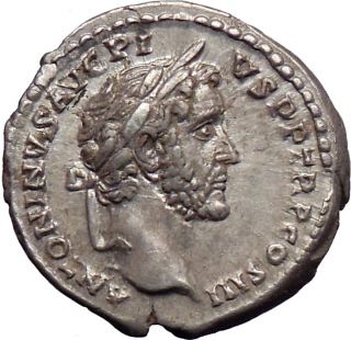 ANTONINUS PIUS and MARCUS AURELIUS, Silver Denarius, Rome140AD.