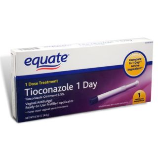Tioconazole 1 Day Vaginal Antifungal 0 16oz Equate
