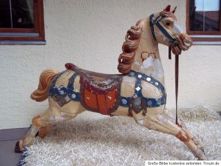 ANTIQUE FRENCH CAROUSEL HORSE 1880 FAIRGROUND   MUSEUM ITEM   CHEVAL 
