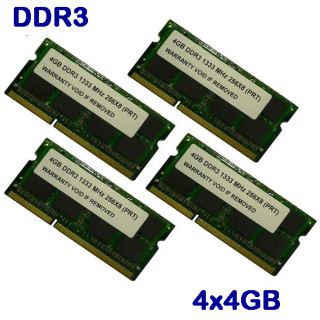 16GB 4X 4GB DDR3 1333MHz RAM Memory for Apple iMac New