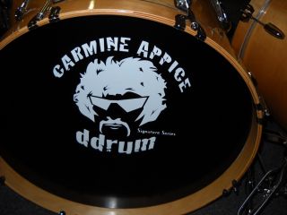 the ddrum carmine appice double bass monster kit