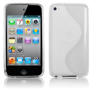 TRANS. CLEAR ACCESSORY TPU COVER SKIN CASE for apple IPOD TOUCH 4TH