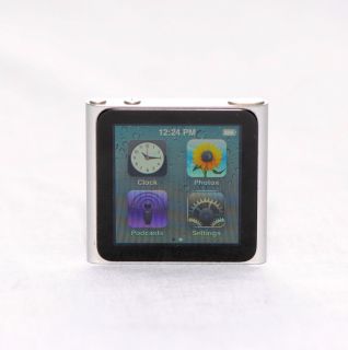 Apple iPod Nano 6th Generation 8GB Good Condition Silver  Player