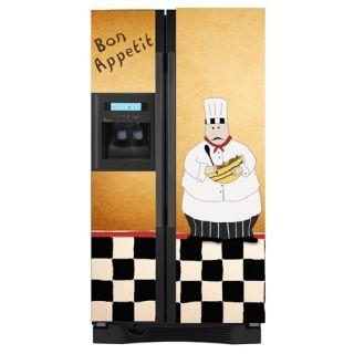 Appliance Art Chef Pet Refrigerator Magnet Cover SXS