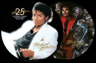 Michael Jackson Thriller 25th Ann Picture Disc RARE LP