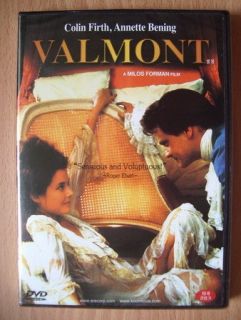 Valmont DVD Milos Forman Colin Firth Annette Bening