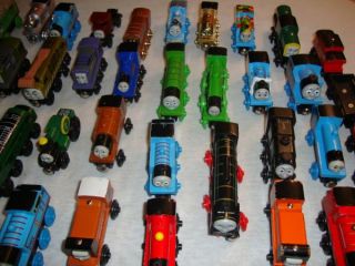 Huge 96 Piecece Thomas The Train Wooden Engines Some RARE