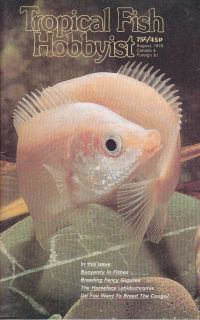 Guppies Characoids Cichlids Aquarium Tropical Fish Hobbyist Aug 1978 