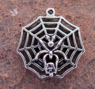Spider Scorpion Arachnid Silver Pendants Charms Lot Gift Set Desert 