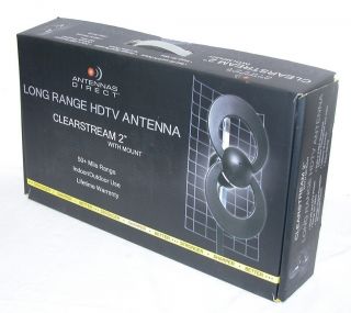 Antennas Direct ClearStream 2 Long Range HDTV Indoor Outdoor Antenna 