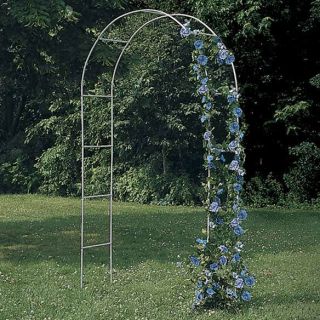 Steel Arched Outdoor Garden Trellis 7ft 10in Tall New