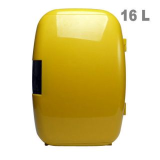 New 16L 0 56 CU ft Home Refrigerator Small Fridge Mini Car Cooler 