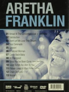 Aretha Franklin   Live at Concertgebouw 1968 dvd ( Edison Jazz award 