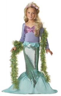 Brand New Little Mermaid Ariel Sea Princess Child Halloween Costume 