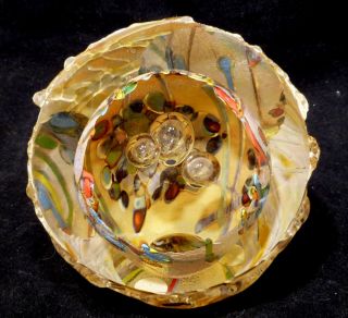 Signed Vintage Art Glass Paperweight by Douglas Becker