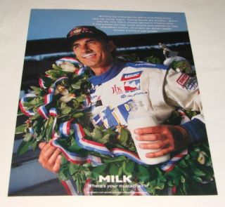 1997 ARIE LUYENDYK Got MILK   WHERES YOUR MUSTACHE? ad page
