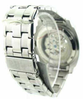 Mens Armitron Steel Automatic Tachymeter Watch 20 4481T