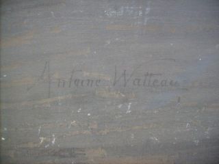 Fête Champêtre Old Oil Painting Watteau School