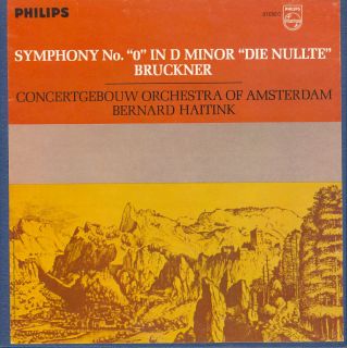 Reel to Reel Tape Bruckner Symphony No 0 Haitink 7½