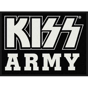 Kiss Army Official Sew on Woven Patch New