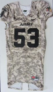2011 Army Black Knights Camouflage Football Jersey