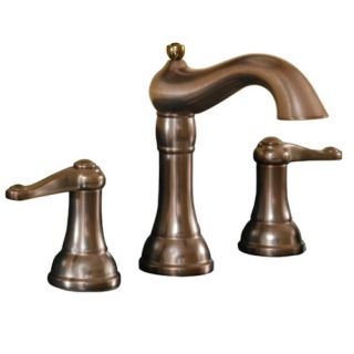 AquaSource Oil Rubbed Bronze 2 Handle WaterSense Bathroom Faucet