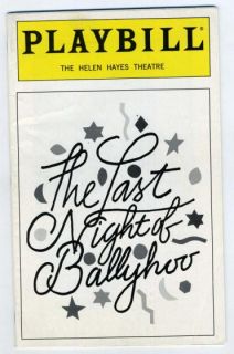 The Last Night of Ballyhoo Playbill 1997 Mark Feurstein Dana Ivey 