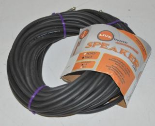 Live Wire Advantage 50 Feet 14 Gauge Speaker Cable