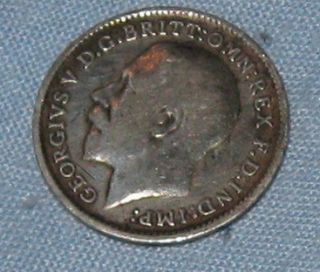 Titanic Solid Silver Threepence 1912 Coin Antique Vintage SHIP 3P 