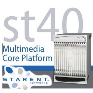 Starent ST 40 Multimedia Core Platform Also known as the Cisco ASR 