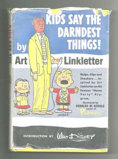Art Linkletter Kids Say The Darndest Things 1957