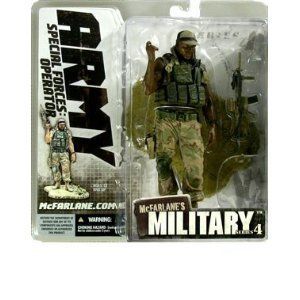 McFarlane Toys MILITARY Series 4 Army Special Forces Op Variant Action 