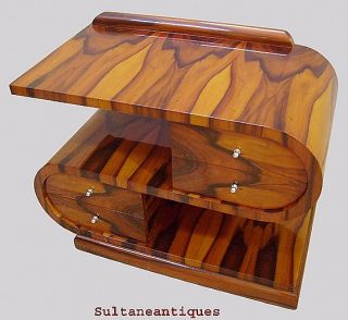 Sensational Art Deco s Shaped Table Commode