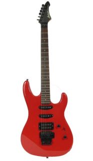 Aria Pro II RS Night Warrior Red Electric Guitar + Soft Case