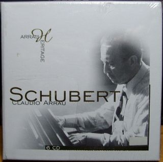 Claudio Arrau Heritage Schubert Philips 6CDS New