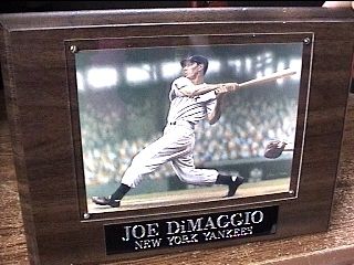 Joe DiMaggio N Y Yankees Framed Print Arthur K Miller