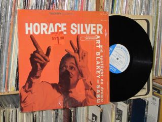 HORACE SILVER & ART BLAKEY Sabu Blue Note LP (percy heath)