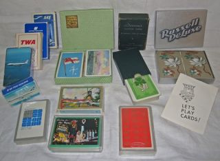 Vintage Playing Cards TWA Ireland Russell Shaw Savill
