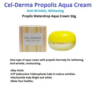 Cel Derma Propolis Aqua Cream SEASON5 50g Whitening Anti Wrinkle Free 