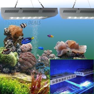 Aquarium Light Fish LED Grow Light Hood Marine Coral Cichlid 120W 