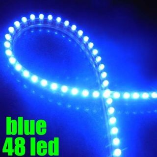 Blue Aquarium Fish Tank Light Lighting 48 LED Power